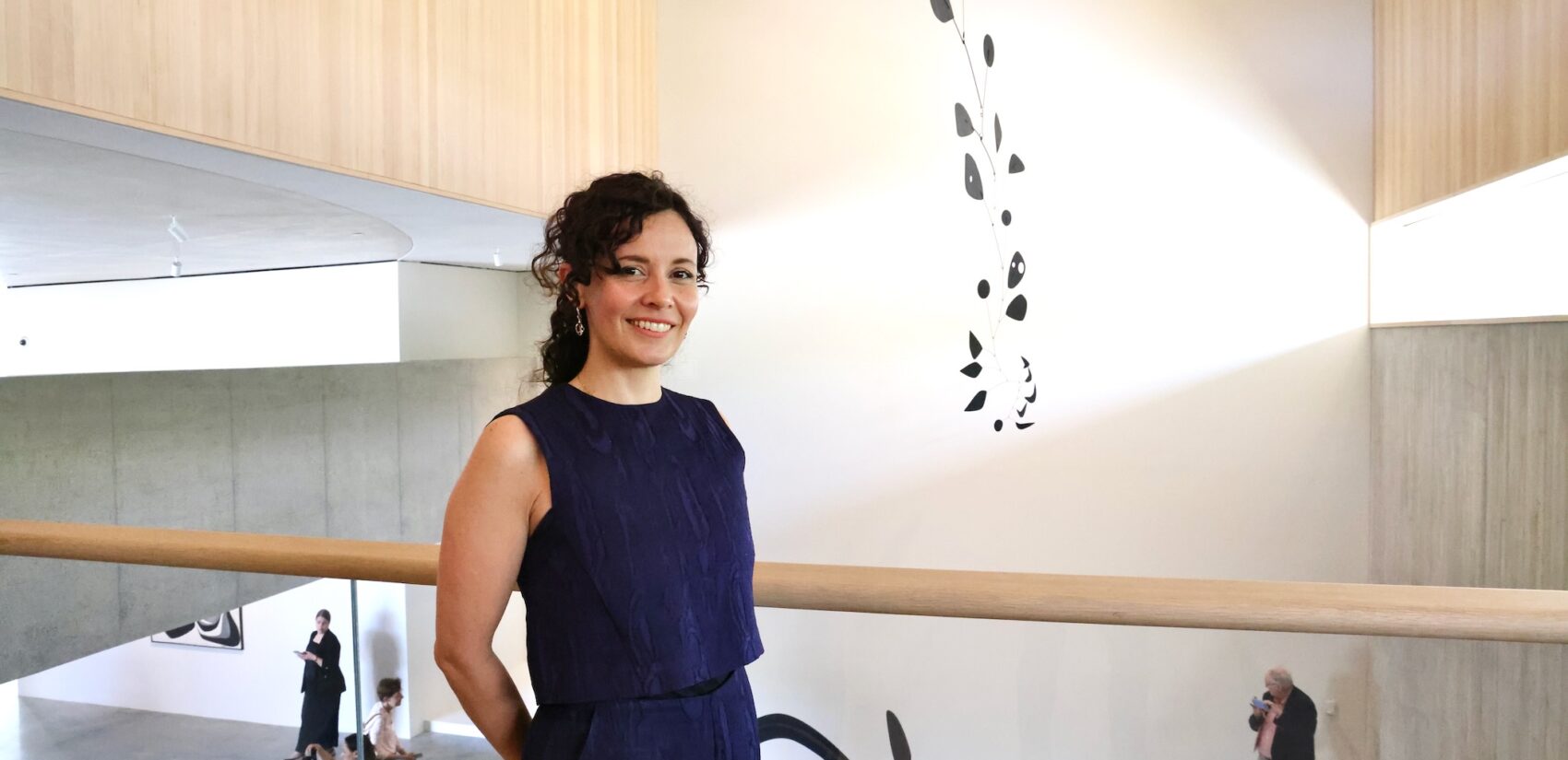 Juana Berrío smiles