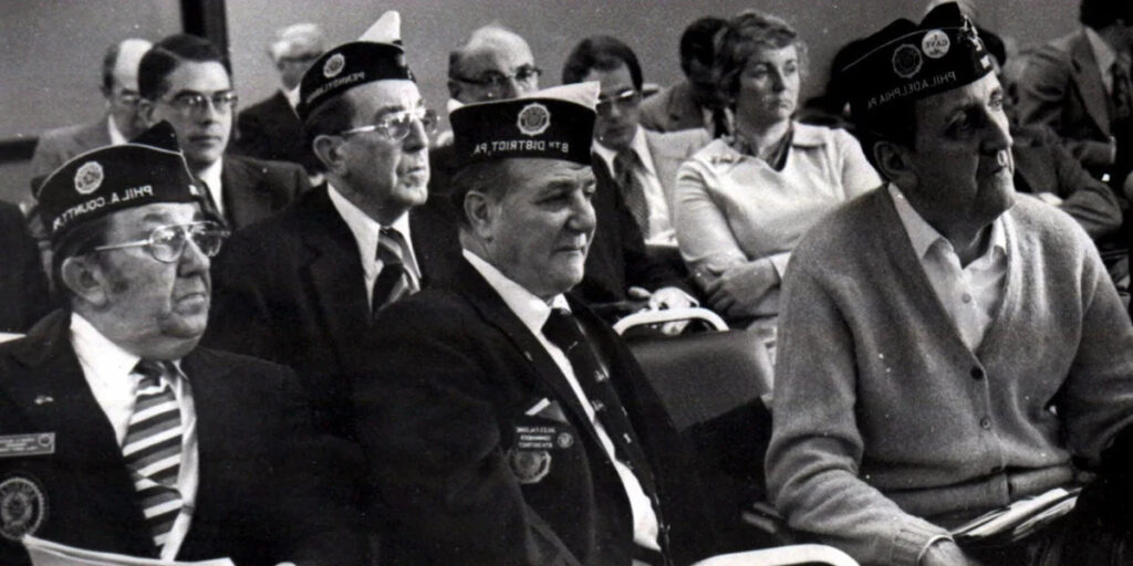 American Legion members attend a consumer protection subcommittee hearing on Legionnaires' disease