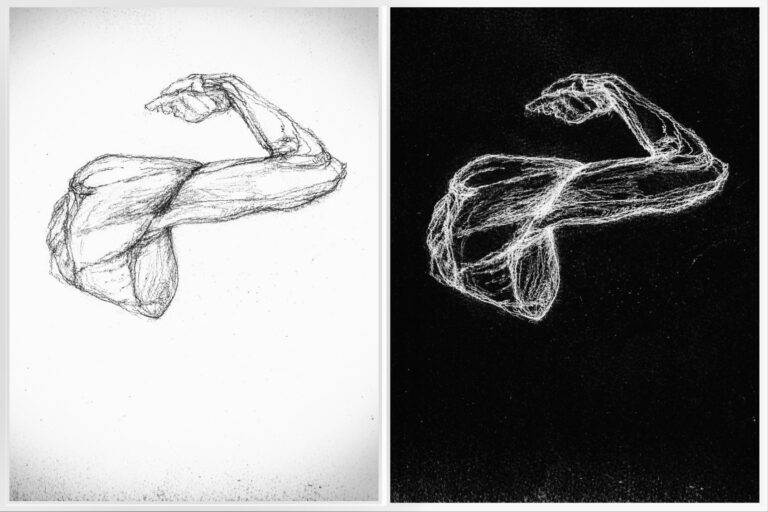 Muscle drawing