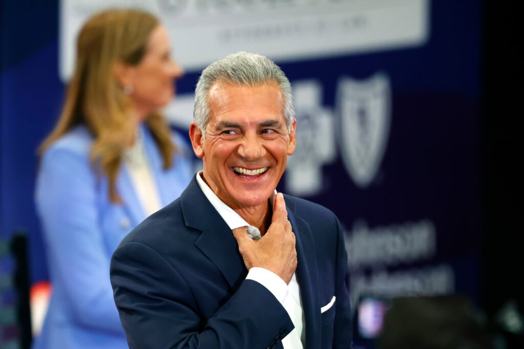 Jack Ciattarelli smiles