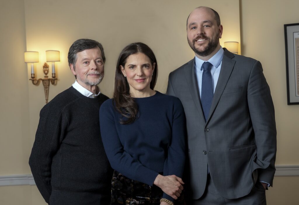 Filmmaker Ken Burns with 