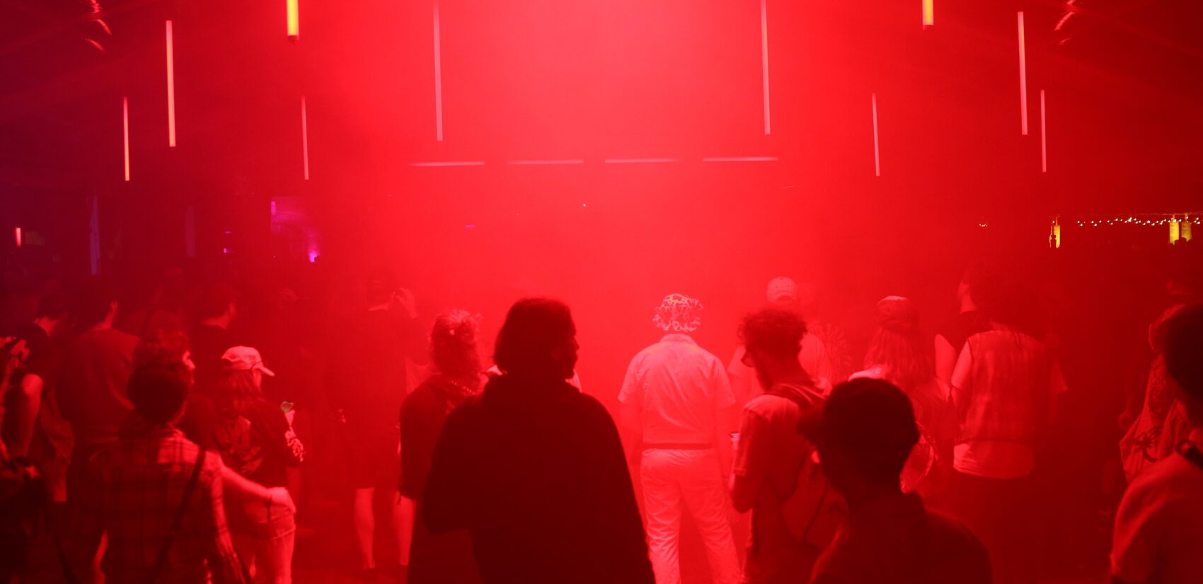 the crowd at the Making Time festival