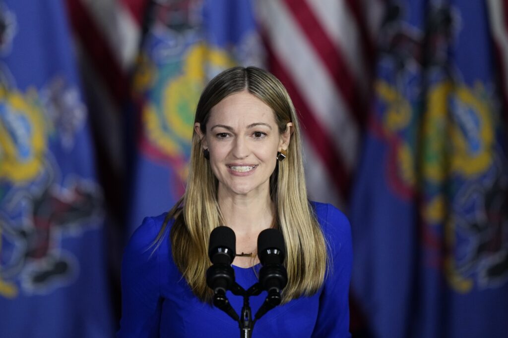 Scranton Mayor Paige Cognetti speaks