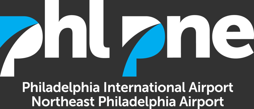 The new logo for Philadelphia International Airport