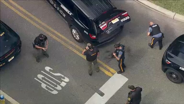 Police activity near Stockton University