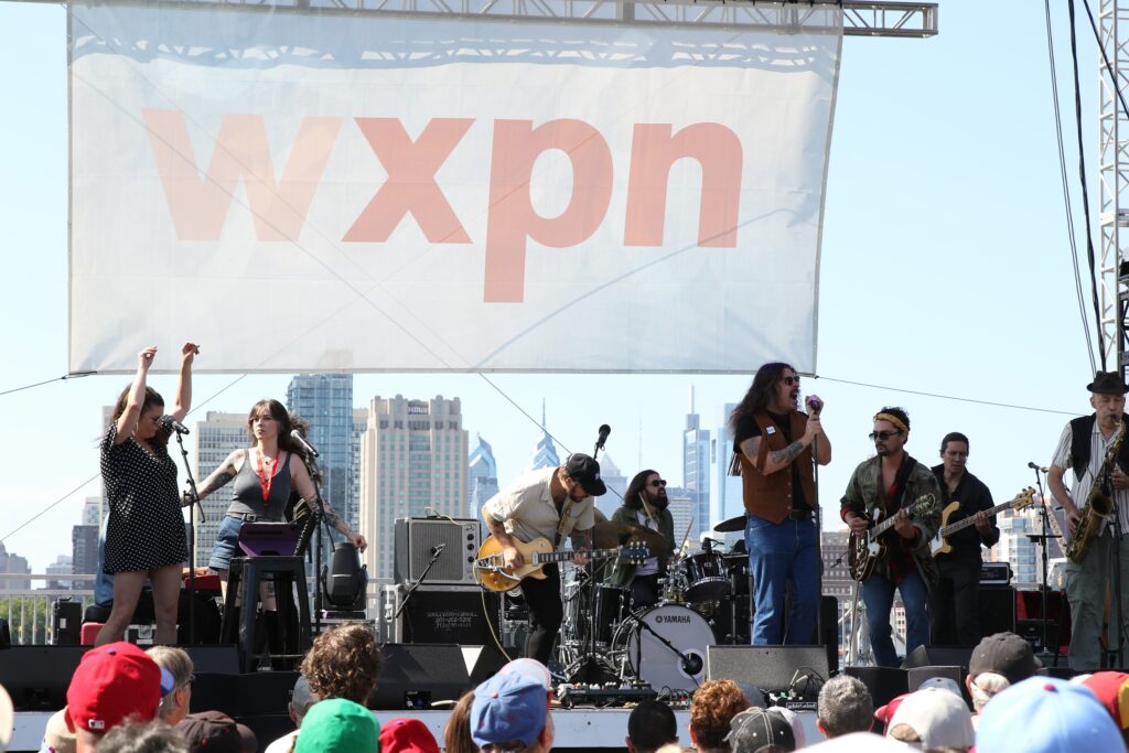 Owen Stewart playing at XPoNential Music Festival