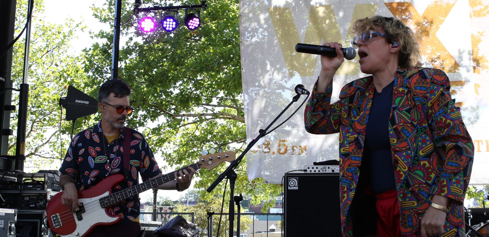 Tune-Yards playing at XPoNential Music Festival