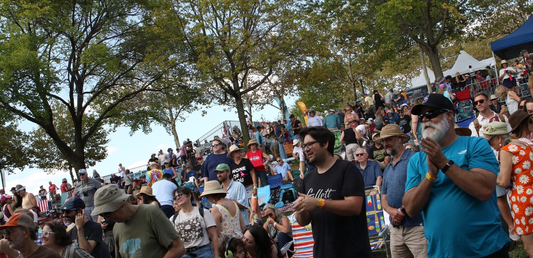 the crowd at XPoNential Music Festival