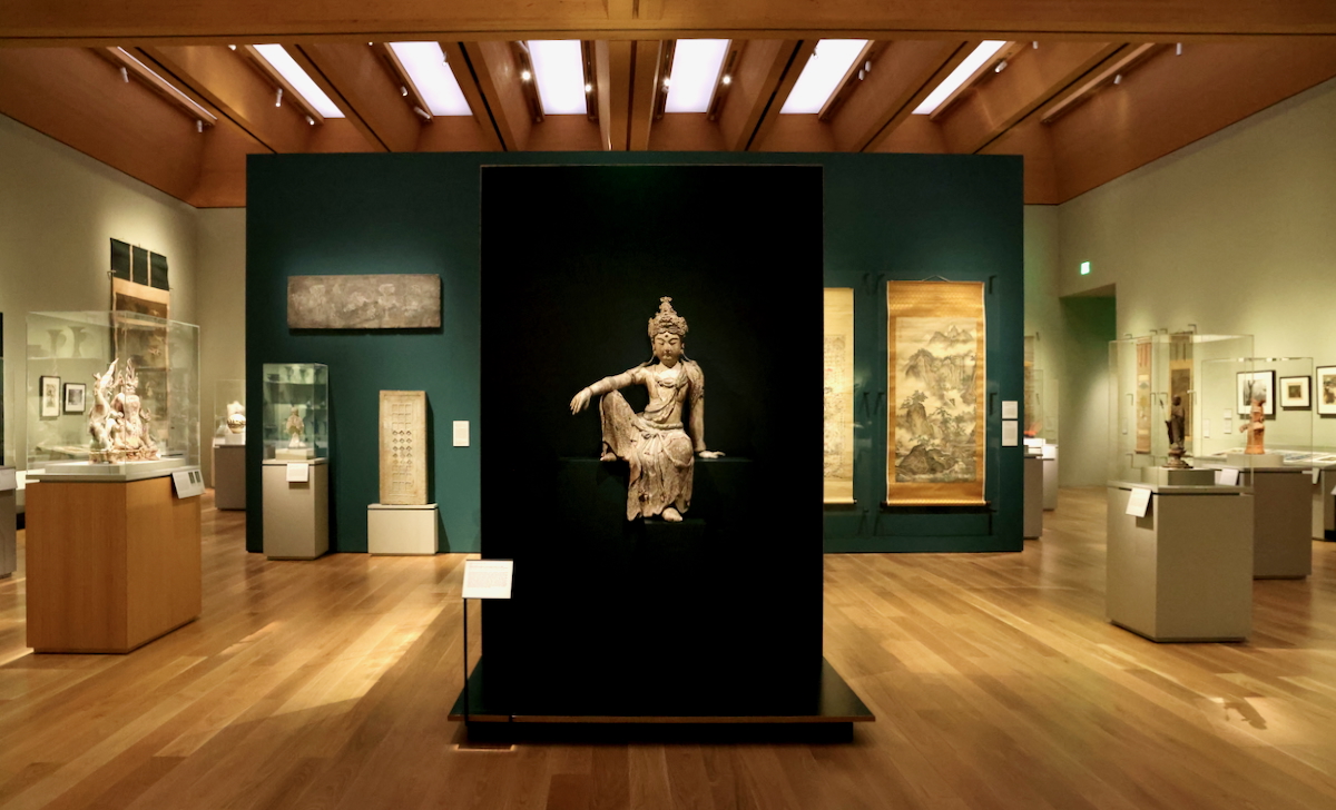 The Asian art gallery at the Princeton University Art Museum