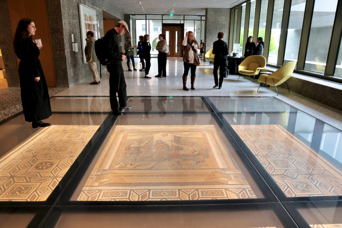 The layout of the ground floor of the new Princeton University Art Museum