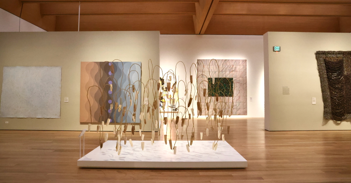 The modern and contemporary gallery at the Princeton University Art Museum