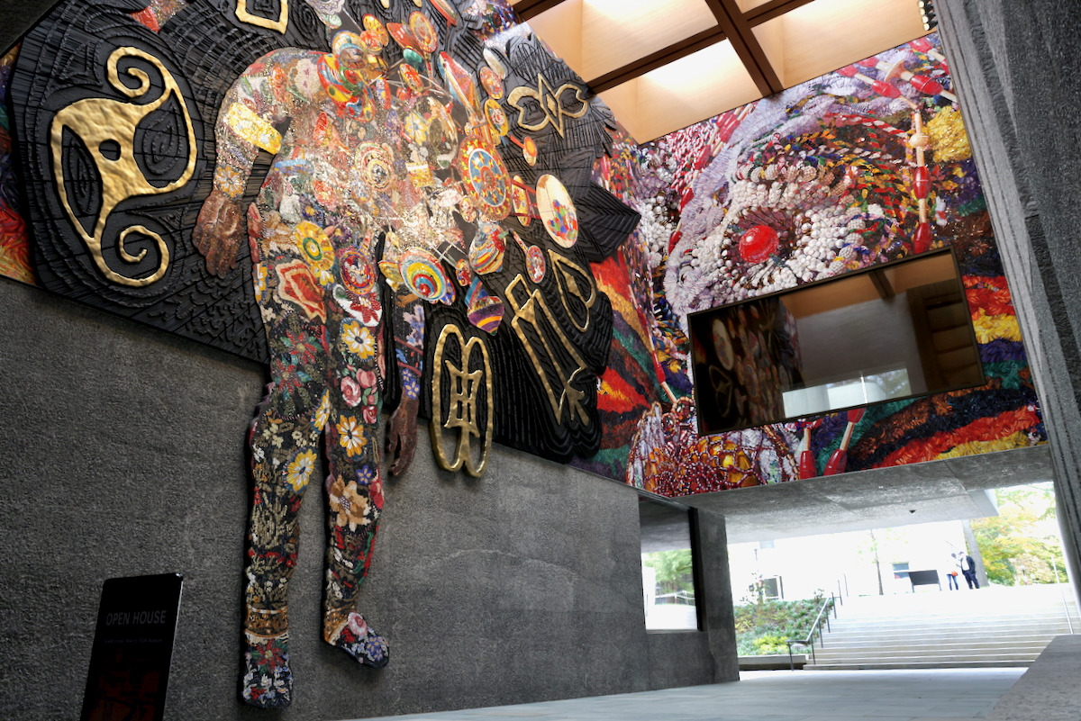 A mosaic by Nick Cave