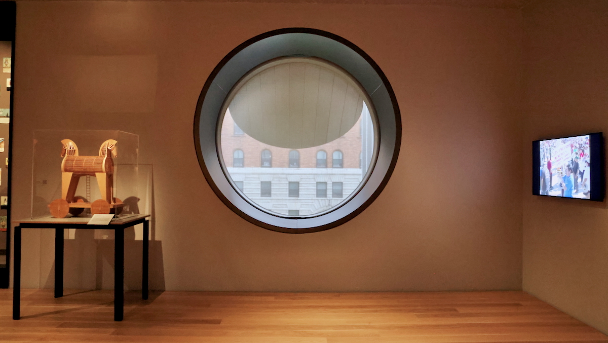 The pavilions on the second floor of the new Princeton University Art Museum