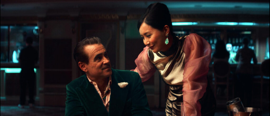 Flicks Colin Farrell and Fala Chen in Ballad of a Small Player