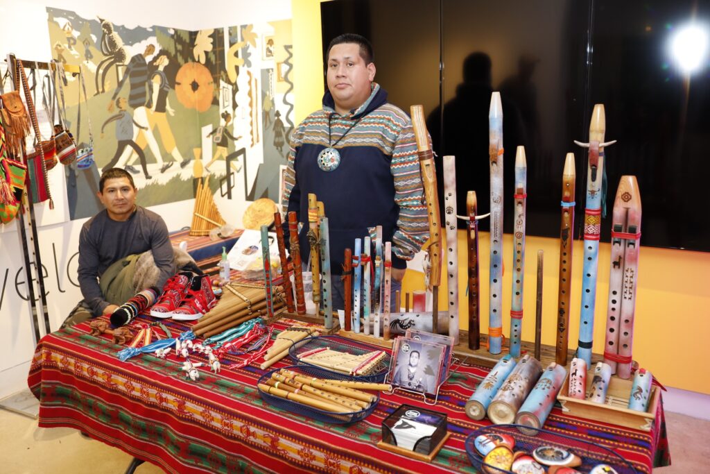 dia-de-los-muertos-jpg-103125-01 Peruvian artist Richi Olivera joined the Delaware Art Museum’s sixth annual Día de los Muertos celebration