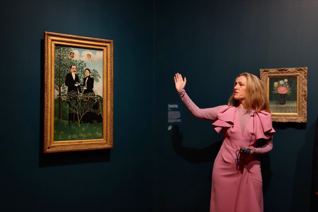 Nancy Ireson, co-curator of ''Henri Rousseau: A Painter's Secrets''