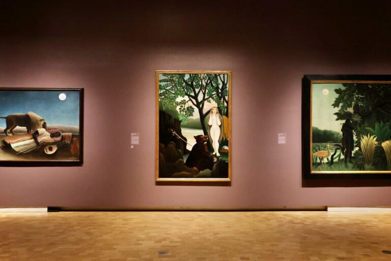 Three of Henri Rousseau's most ambitions works