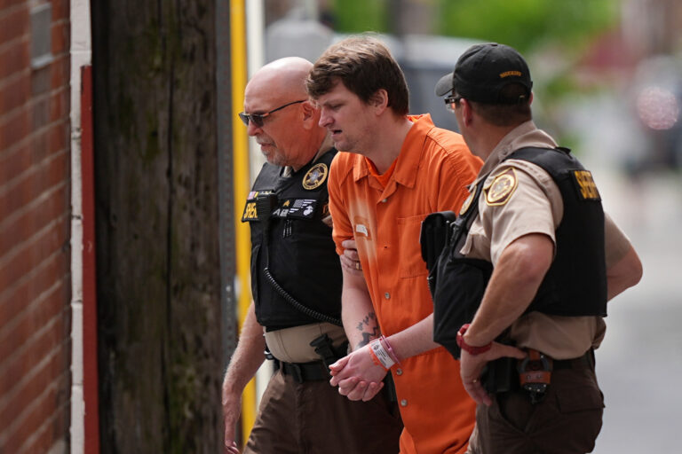 Sexual assault suspect Ian Cleary departs