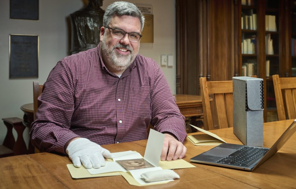 john-bence-university-of-pennsylvania-100525 University of Pennsylvania archivist John Bence