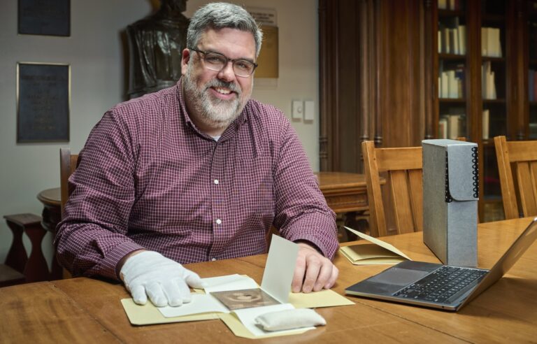 University of Pennsylvania archivist John Bence