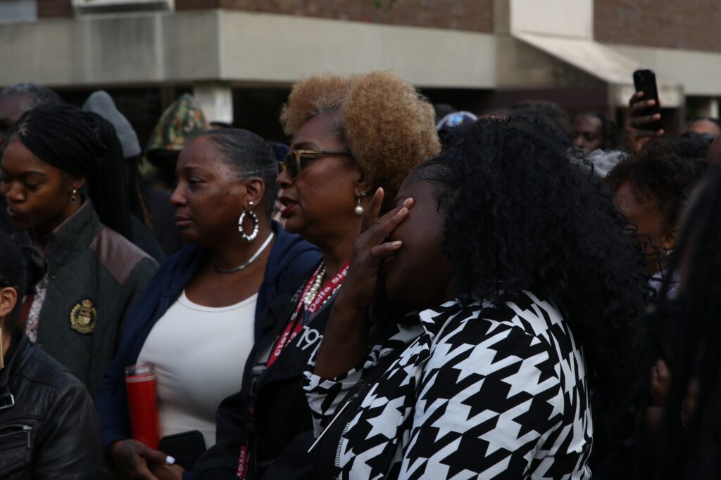 kada-scott-vigil-philadelphia-2025-10-20-cs-10 Community members at the Kada Scott vigil