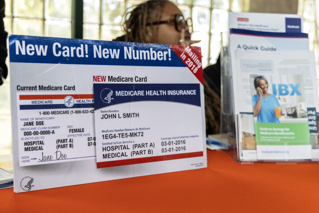 medicare-file-art-kp-101725-04 Many booths advertised help with Medicare