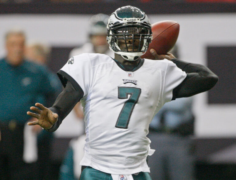 Former Philadelphia Eagles quarterback Michael Vick