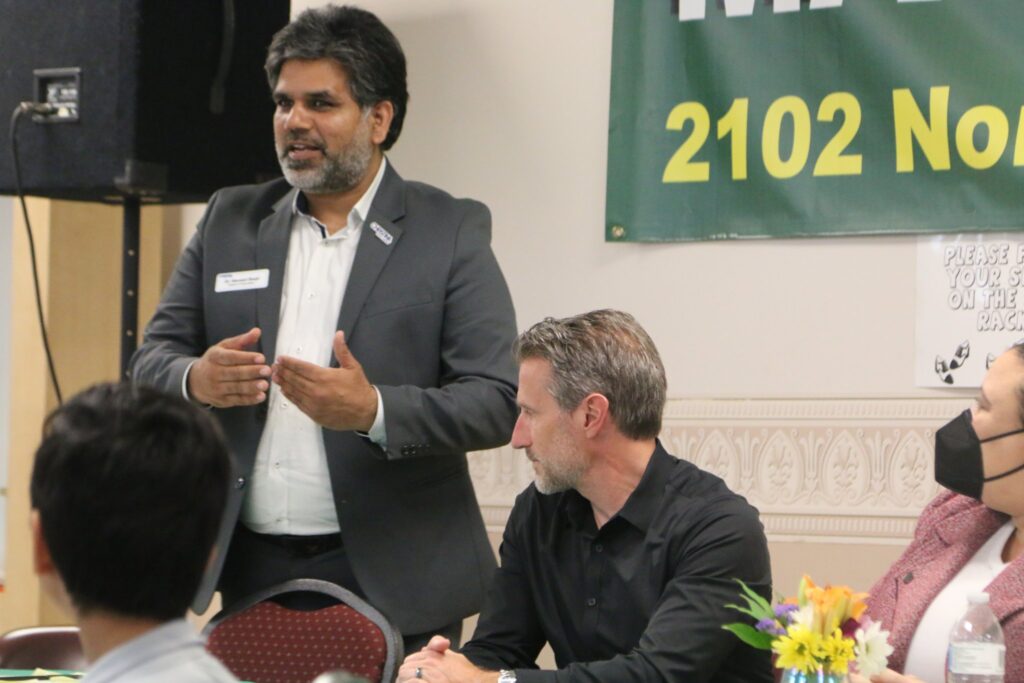 Naveed Baqir speaks