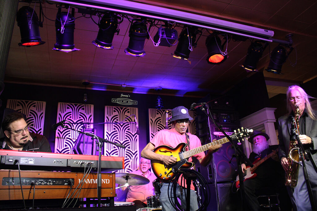 philadelphia-blues-society-5 Clarence Spady and The Philly Blues Kings will be playing at the first-ever Philadelphia Blues Society Blues Festival on Oct. 11, 2025. (Emily Neil/WHYY)