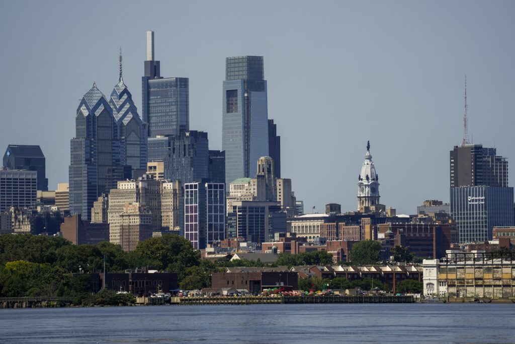 Philadelphia Shown is Philadelphia along the Delaware River, Wednesday, Sept. 4, 2024.