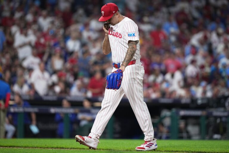 Philadelphia Phillies relief pitcher Orion Kerkering