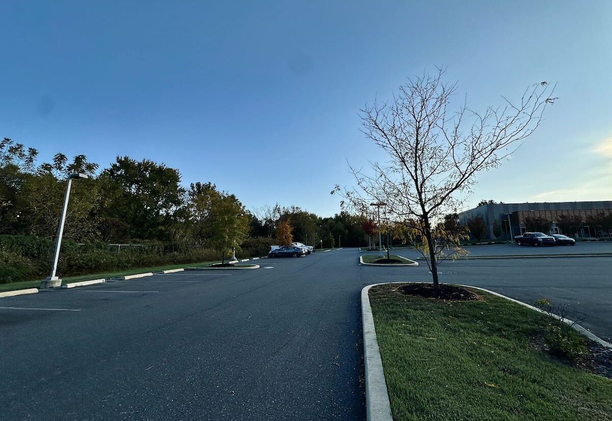 Vacant parcel being viewed for proposed site of Project C