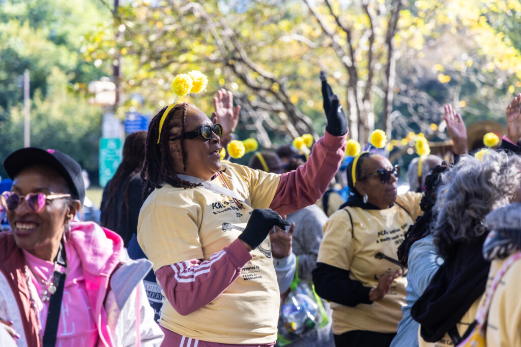 senior-strut-kp-101725-02 Jackie Jackson, 65, member of the PHL Huntington Park Walkers