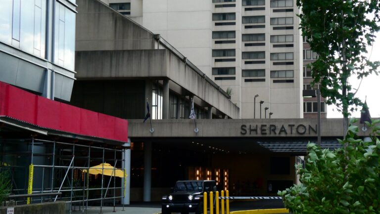 The Sheraton hotel in Center City