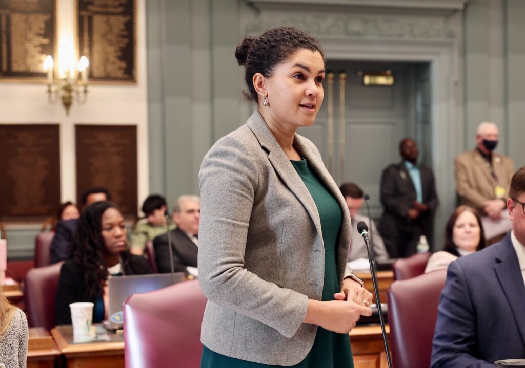 State Sen. Majority Whip Tizzy Lockman