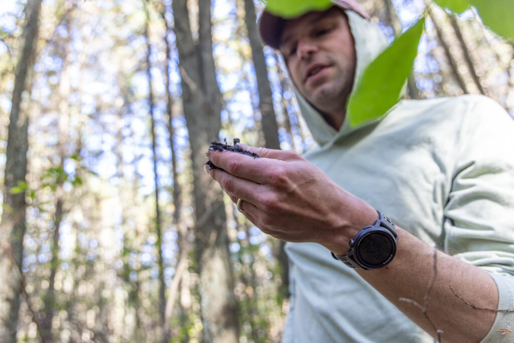 Charles Schutte, an assistant professor at Rowan University’s Department of Environmental Science