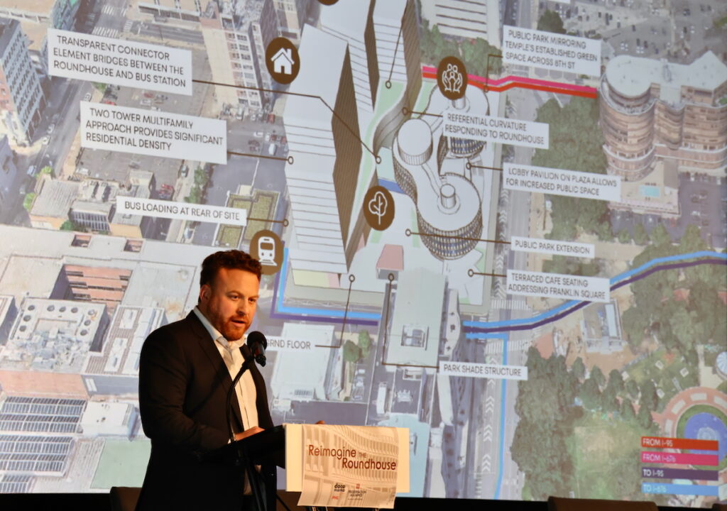 Eli Storch of Design Advocacy Group presents a plan