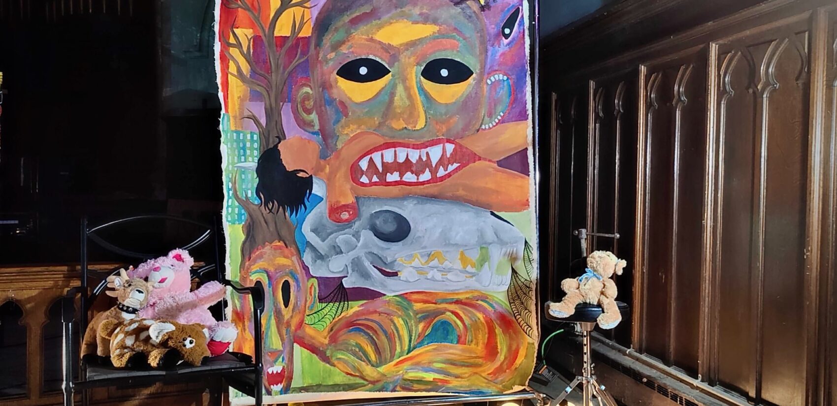 a painting in the You Are Here experience
