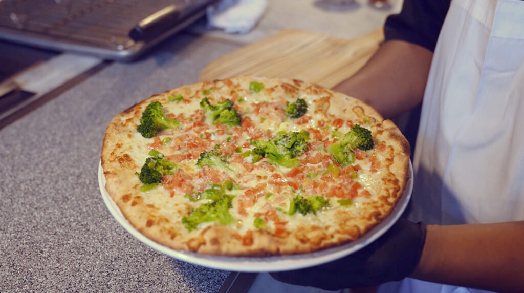 CPP broccoli pizza
