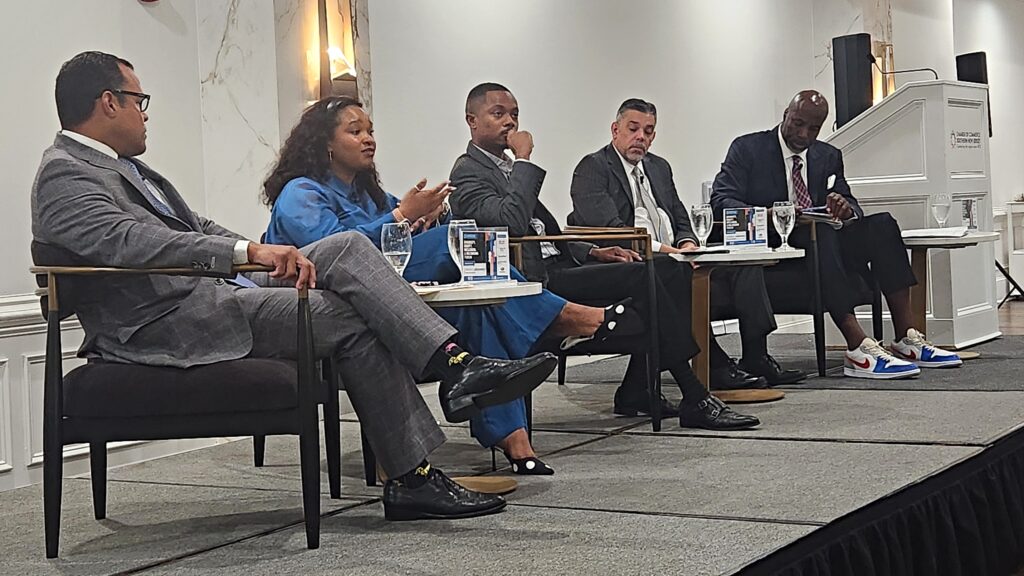 DEIB-panel-cherry-hill-2025-10-21-ch speakers at a DEIB conference in South Jersey