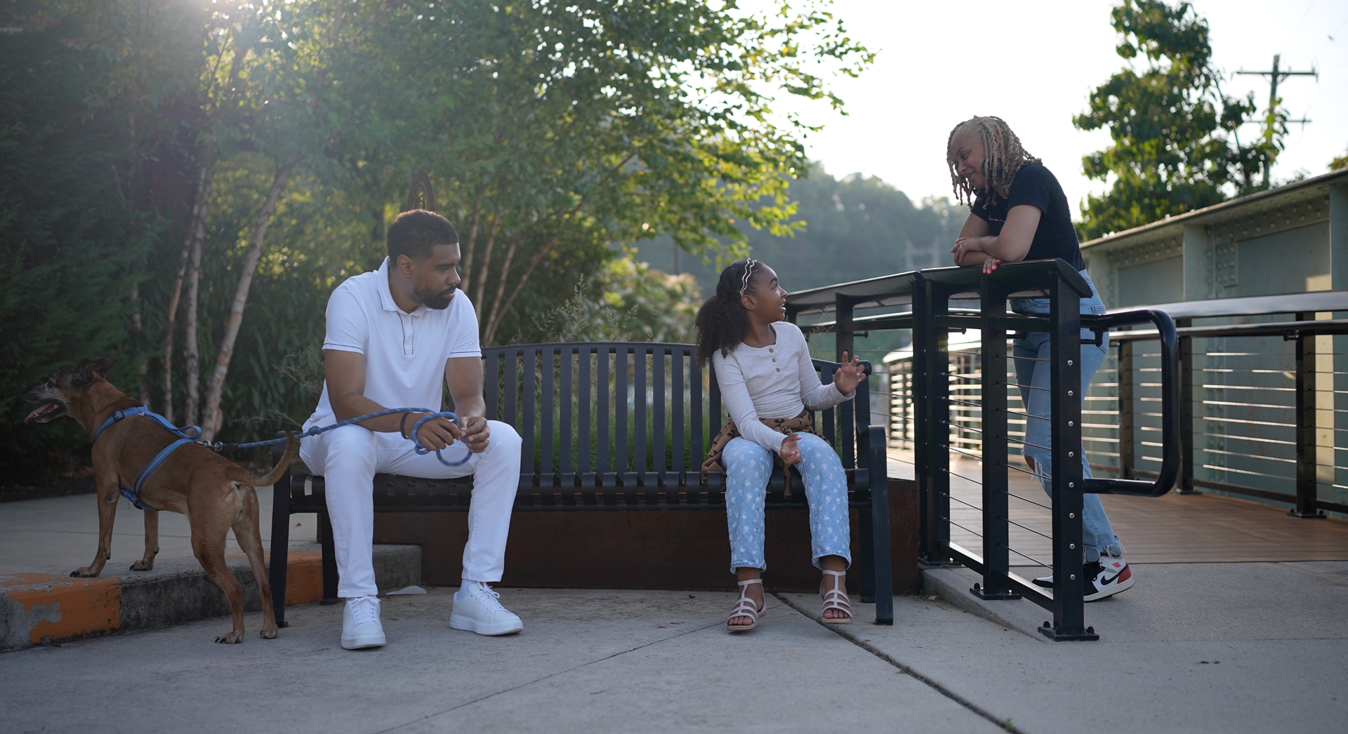 Diona and her family