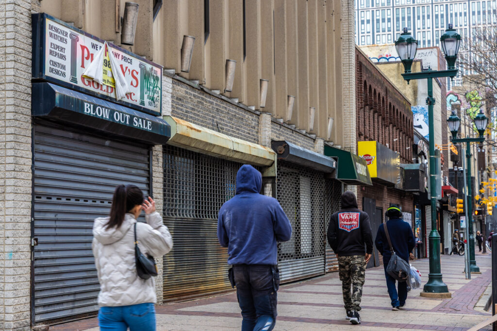 900 block of Market Street in Philadelphia