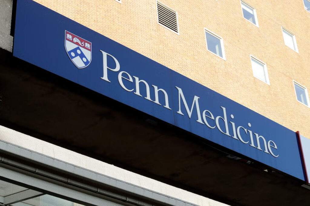 penn-medicine-cancer-center-24-7-ap a sign for Penn Medicine