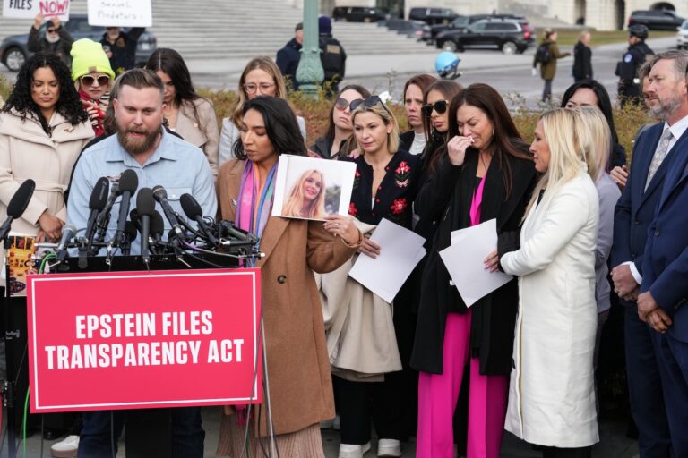 Sky Roberts, brother of prominent Epstein accuser Virginia Giuffre, speaks
