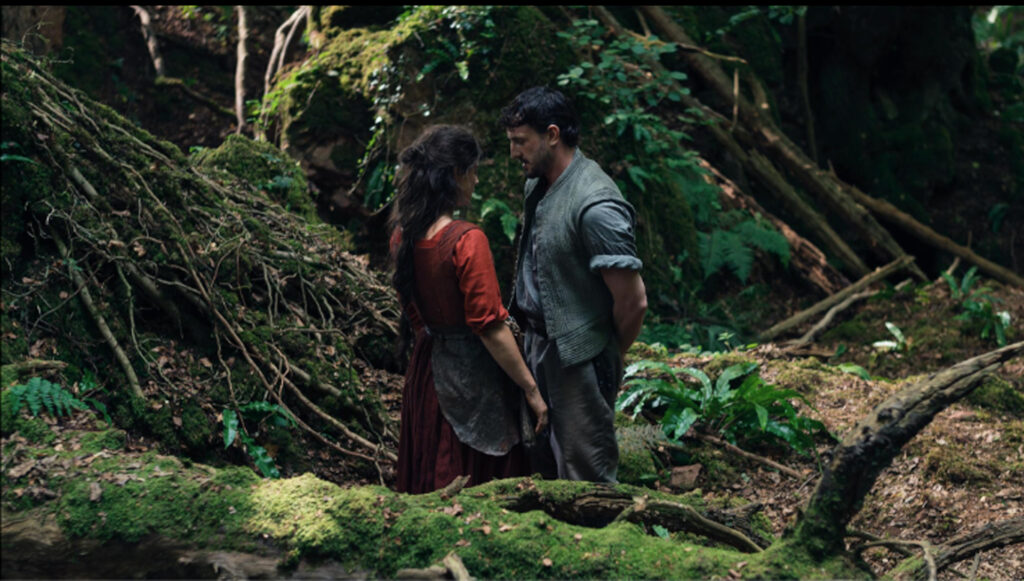 Flicks Jessie Buckley and Paul Mescal in Hamnet