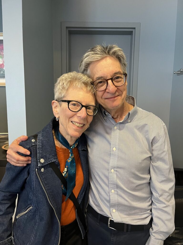 Danny Miller and Terry Gross