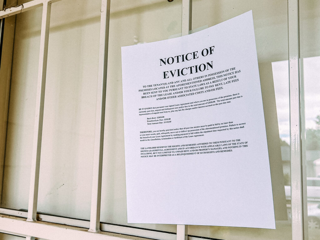eviction-notice-file-istock An eviction notice