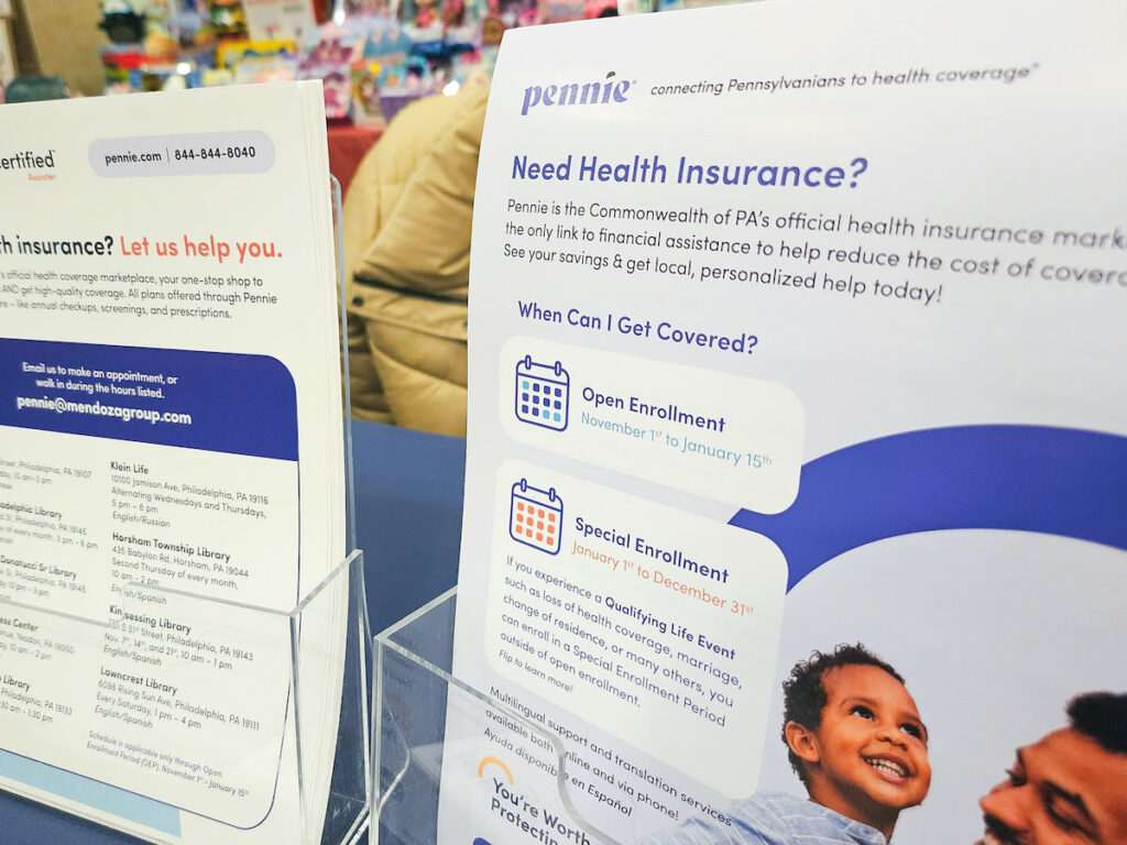 pennie-fair-pennsylvania-NL-122225-03 Information sheets for frequently asked questions at health fair