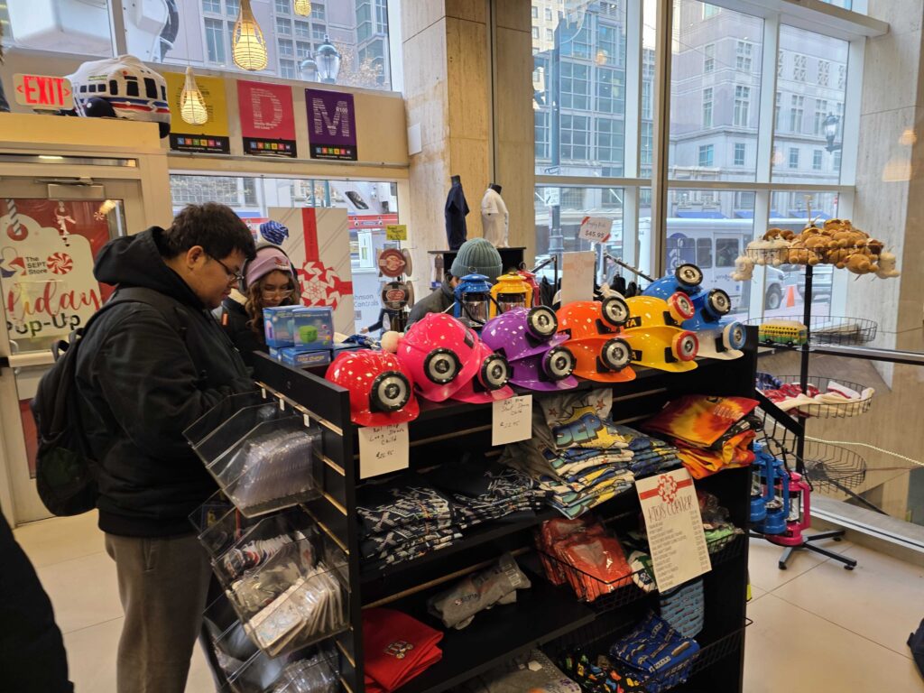 septa-store-philadelphia-inside Customers look at items inside the SEPTA store in Philadelphia