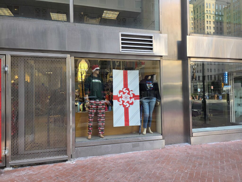 The front of the new SEPTA shop in Philadelphia